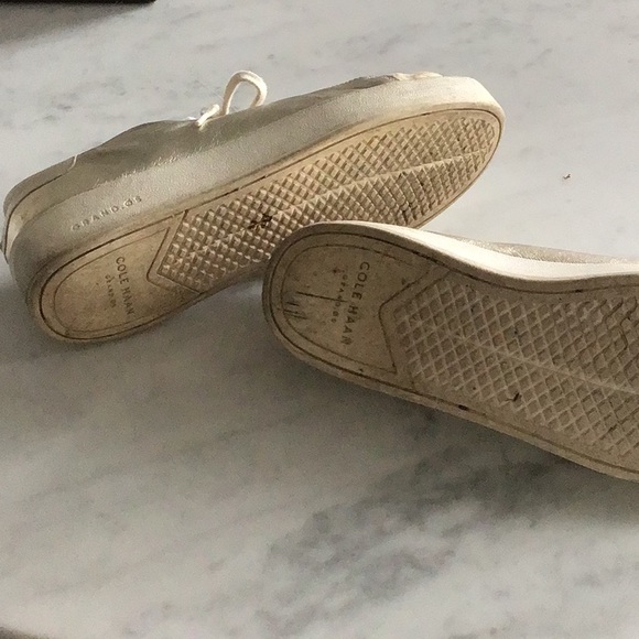 Cole Haan Grand OS soft metallic sneakers - Picture 4 of 5